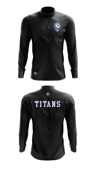 Quarter Zip Jacket, Coal Ridge HS Boys Soccer, Men's Soccer, Teamtime, Team time, sublimation, custom sports apparel, team uniforms, spirit wear, spiritwear, sports uniforms, custom shirts, team store, custom team store, fundraiser sports, apparel fundraiser