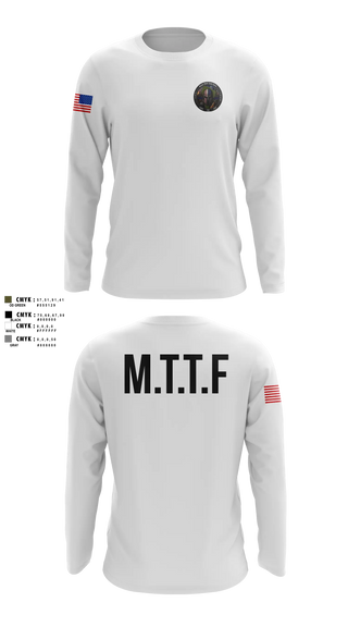 Long Sleeve Performance Shirt, Major Theft Task Force, Police, Teamtime, Team time, sublimation, custom sports apparel, team uniforms, spirit wear, spiritwear, sports uniforms, custom shirts, team store, custom team store, fundraiser sports, apparel fundraiser