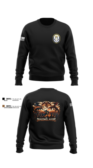 Crew Neck Sweatshirt, USS CAPE ST. GEORGE, , Teamtime, Team time, sublimation, custom sports apparel, team uniforms, spirit wear, spiritwear, sports uniforms, custom shirts, team store, custom team store, fundraiser sports, apparel fundraiser