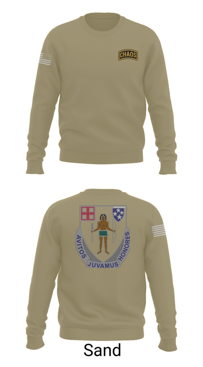Chaos Company, 1-182 Infantry 69873429 Crew Neck Sweatshirt - 85