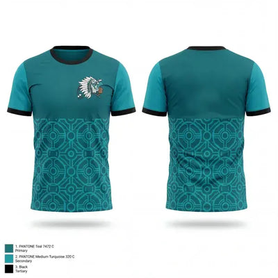 Mendota Aztecs 94033090 Short Sleeve Performance Shirt - 1