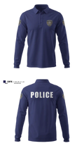 Cresco Police Department Long Sleeve Performance Polo - 50