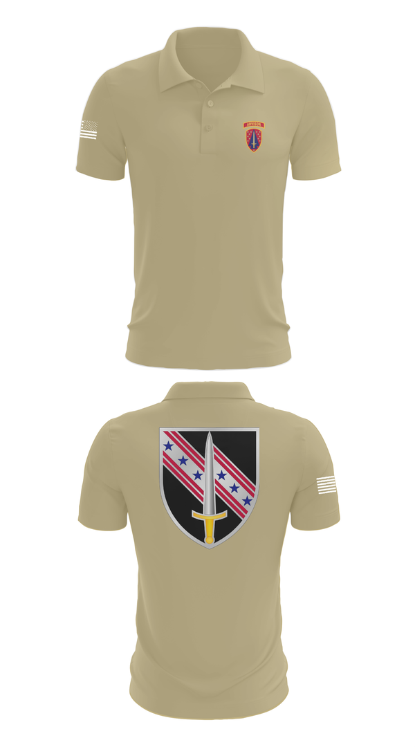 Short Sleeve Performance Polo, 6/54th Security Force Assistance Brigade, , Teamtime, Team time, sublimation, custom sports apparel, team uniforms, spirit wear, spiritwear, sports uniforms, custom shirts, team store, custom team store, fundraiser sports, apparel fundraiser