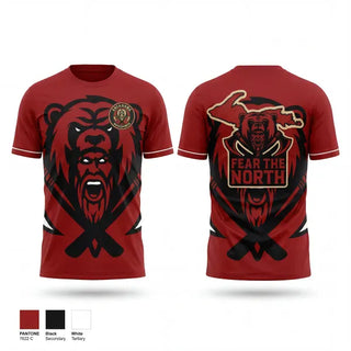 Short Sleeve Performance Shirt, Escanaba Berserkers, Rugby, Teamtime, Team time, sublimation, custom sports apparel, team uniforms, spirit wear, spiritwear, sports uniforms, custom shirts, team store, custom team store, fundraiser sports, apparel fundraiser