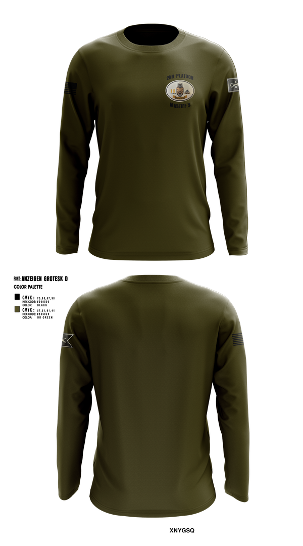Long Sleeve Performance Shirt, 2nd Plt, Doghouse Company, 1/3 TOG, , Teamtime, Team time, sublimation, custom sports apparel, team uniforms, spirit wear, spiritwear, sports uniforms, custom shirts, team store, custom team store, fundraiser sports, apparel fundraiser