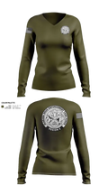 Alabama Drug Enforcement Task Force 96229132 Women's Long Sleeve V-neck Shirt - 24