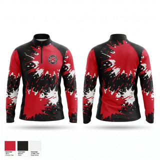 Quarter Zip Jacket, Engine Company, Men's Lacrosse, Teamtime, Team time, sublimation, custom sports apparel, team uniforms, spirit wear, spiritwear, sports uniforms, custom shirts, team store, custom team store, fundraiser sports, apparel fundraiser