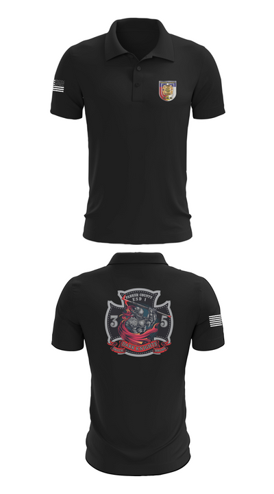 Truck 35 66296032 Short Sleeve Performance Polo - 27