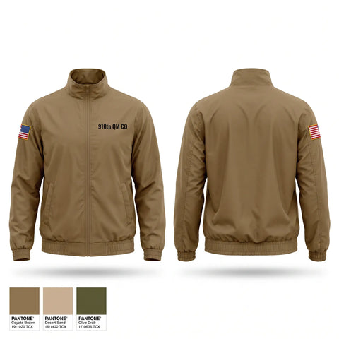 Windbreaker, 910th QM CO, Army, Teamtime, Team time, sublimation, custom sports apparel, team uniforms, spirit wear, spiritwear, sports uniforms, custom shirts, team store, custom team store, fundraiser sports, apparel fundraiser