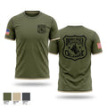 Dewey Beach Police K9 Old School Cotton Feel Shirt - 1