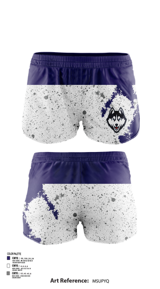 Womens Shorts, UConn Women’s Soccer, Women's Soccer, Teamtime, Team time, sublimation, custom sports apparel, team uniforms, spirit wear, spiritwear, sports uniforms, custom shirts, team store, custom team store, fundraiser sports, apparel fundraiser