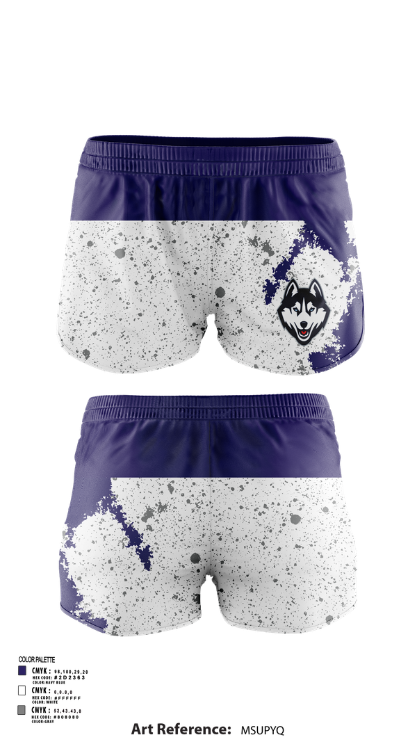Womens Shorts, UConn Women’s Soccer, Women's Soccer, Teamtime, Team time, sublimation, custom sports apparel, team uniforms, spirit wear, spiritwear, sports uniforms, custom shirts, team store, custom team store, fundraiser sports, apparel fundraiser