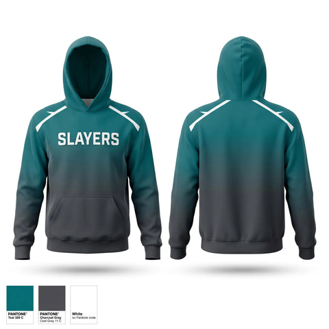 Hoodie, SLAYERS, Softball, Teamtime, Team time, sublimation, custom sports apparel, team uniforms, spirit wear, spiritwear, sports uniforms, custom shirts, team store, custom team store, fundraiser sports, apparel fundraiser