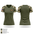 SGT OWENS Women's Short Sleeve V-neck Shirt - 1