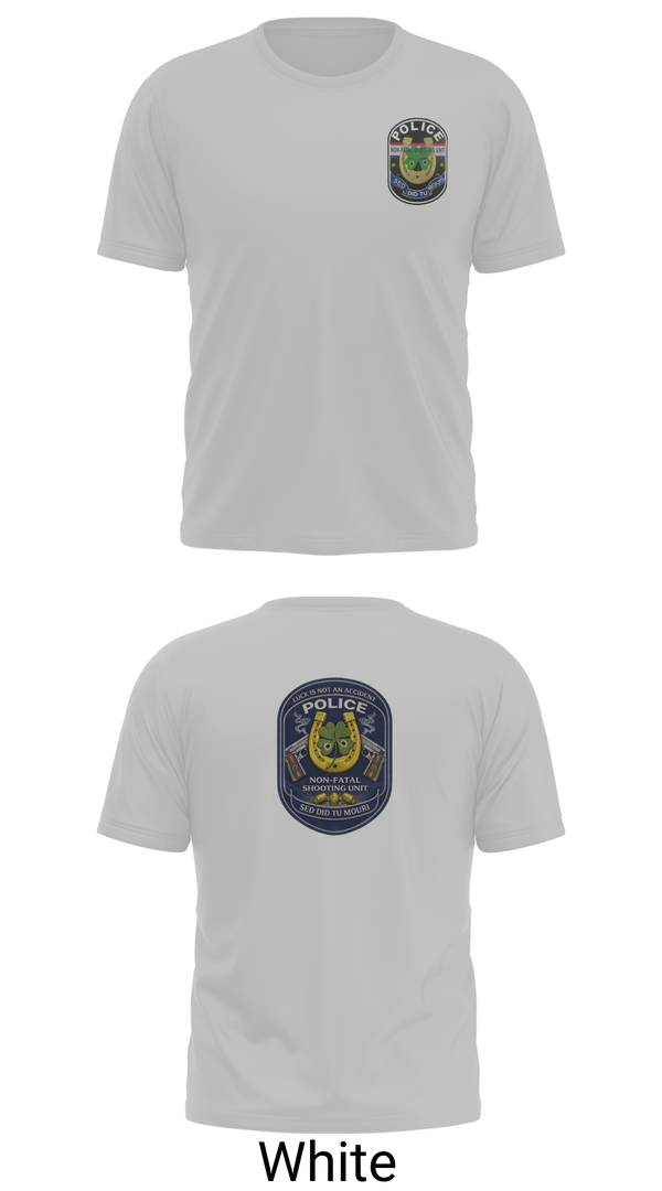 Short Sleeve Performance Shirt, Non Fatal Shooting Unit, Police, Teamtime, Team time, sublimation, custom sports apparel, team uniforms, spirit wear, spiritwear, sports uniforms, custom shirts, team store, custom team store, fundraiser sports, apparel fundraiser