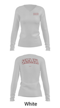 DONS 71516840 Women's Long Sleeve V-neck Shirt - 16