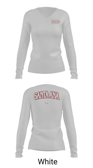 Womens Long Sleeve Vneck Shirt, DONS, Wrestling, Teamtime, Team time, sublimation, custom sports apparel, team uniforms, spirit wear, spiritwear, sports uniforms, custom shirts, team store, custom team store, fundraiser sports, apparel fundraiser