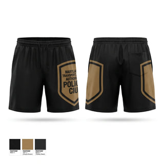Athletic Shorts With Pockets, Maryland Transportation Authority Police CIU, Police, Teamtime, Team time, sublimation, custom sports apparel, team uniforms, spirit wear, spiritwear, sports uniforms, custom shirts, team store, custom team store, fundraiser sports, apparel fundraiser