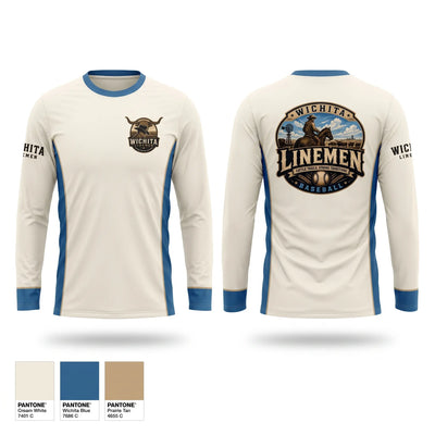 Wichita Linemen Long Sleeve Performance Shirt 1