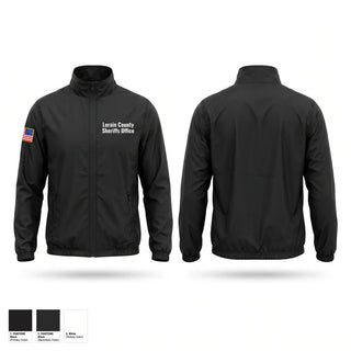 Windbreaker, Lorain County Sheriff’s Office, Police, Teamtime, Team time, sublimation, custom sports apparel, team uniforms, spirit wear, spiritwear, sports uniforms, custom shirts, team store, custom team store, fundraiser sports, apparel fundraiser