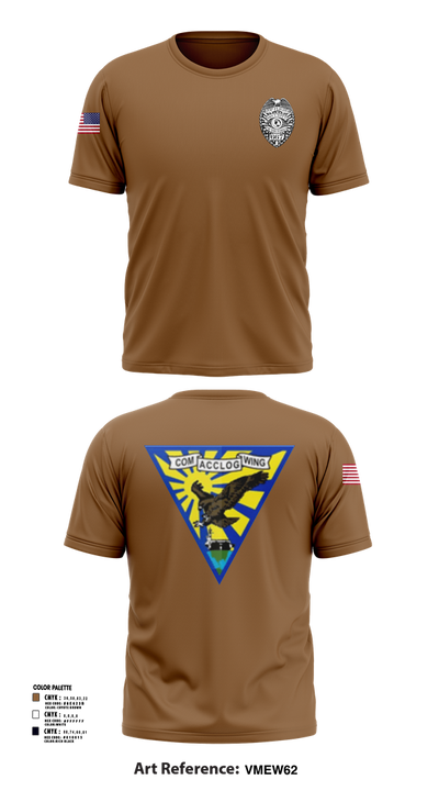 ACCLOGWING SECURITY 78788220 Short Sleeve Performance Shirt - 1