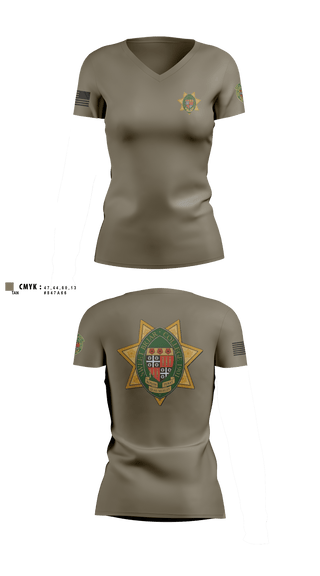 Womens Short Sleeve Vneck Shirt, SBC Campus Safety, Police, Teamtime, Team time, sublimation, custom sports apparel, team uniforms, spirit wear, spiritwear, sports uniforms, custom shirts, team store, custom team store, fundraiser sports, apparel fundraiser