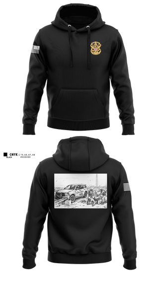 Hoodie, Crime Patrol Unit, Police, Teamtime, Team time, sublimation, custom sports apparel, team uniforms, spirit wear, spiritwear, sports uniforms, custom shirts, team store, custom team store, fundraiser sports, apparel fundraiser