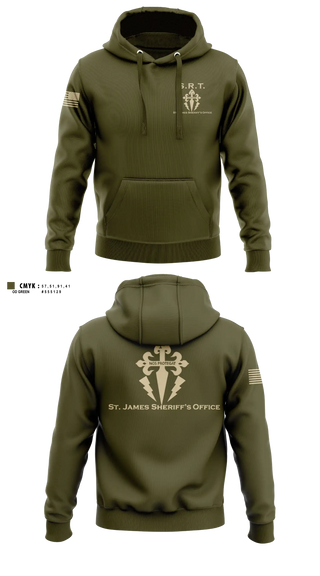 Hoodie, St. James Parish Sheriff's Office SRT, Police, Teamtime, Team time, sublimation, custom sports apparel, team uniforms, spirit wear, spiritwear, sports uniforms, custom shirts, team store, custom team store, fundraiser sports, apparel fundraiser
