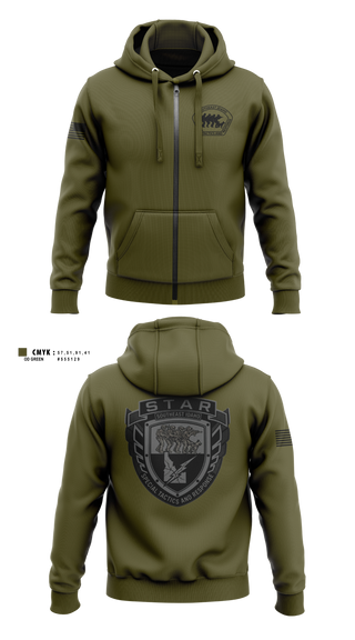 Zip Hoodie, STAR Team, Police, Teamtime, Team time, sublimation, custom sports apparel, team uniforms, spirit wear, spiritwear, sports uniforms, custom shirts, team store, custom team store, fundraiser sports, apparel fundraiser