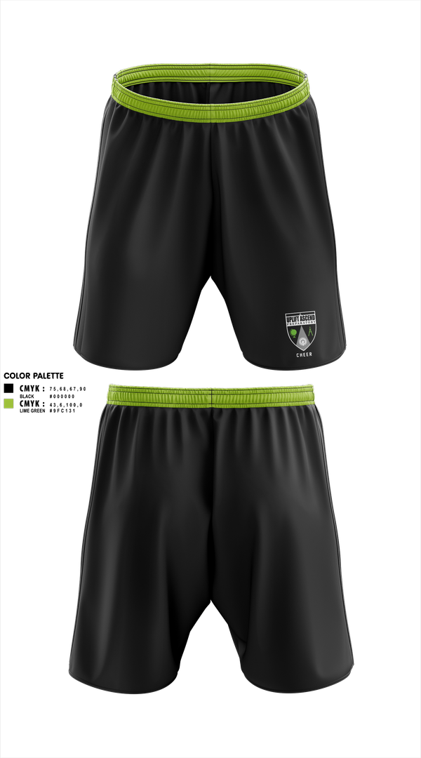 Athletic Shorts With Pockets, UAHS, Cheer, Teamtime, Team time, sublimation, custom sports apparel, team uniforms, spirit wear, spiritwear, sports uniforms, custom shirts, team store, custom team store, fundraiser sports, apparel fundraiser