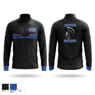 Quarter Zip Jacket, Carolina Spartans, Softball, Teamtime, Team time, sublimation, custom sports apparel, team uniforms, spirit wear, spiritwear, sports uniforms, custom shirts, team store, custom team store, fundraiser sports, apparel fundraiser