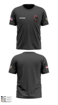2-10 AHB Knighthawks 14380811 Short Sleeve Performance Shirt - 52