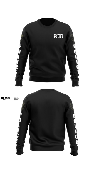 Crew Neck Sweatshirt, Bladenboro Police, Police, Teamtime, Team time, sublimation, custom sports apparel, team uniforms, spirit wear, spiritwear, sports uniforms, custom shirts, team store, custom team store, fundraiser sports, apparel fundraiser