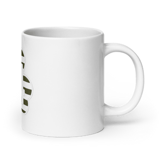 34 mgmt 15629550 White Glossy Mug - Medium