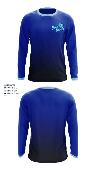 West Georgia Dirt Devils 45340684 Long Sleeve Performance Shirt 2