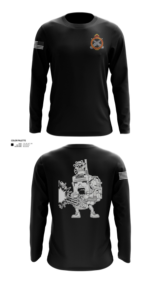 Long Sleeve Performance Shirt, 2nd Platoon, National Guard, Teamtime, Team time, sublimation, custom sports apparel, team uniforms, spirit wear, spiritwear, sports uniforms, custom shirts, team store, custom team store, fundraiser sports, apparel fundraiser
