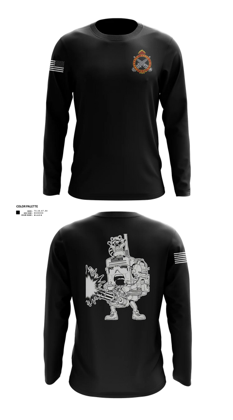 Long Sleeve Performance Shirt, 2nd Platoon, National Guard, Teamtime, Team time, sublimation, custom sports apparel, team uniforms, spirit wear, spiritwear, sports uniforms, custom shirts, team store, custom team store, fundraiser sports, apparel fundraiser