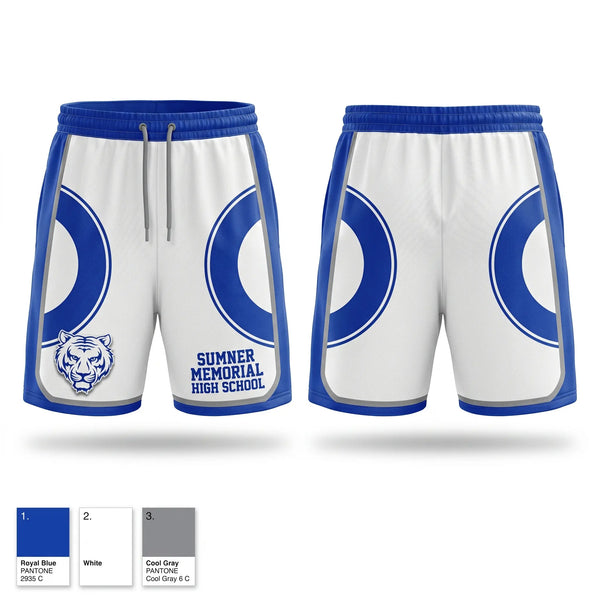Athletic Shorts With Pockets, Sumner Memorial High School Soccer, Men's Soccer, Teamtime, Team time, sublimation, custom sports apparel, team uniforms, spirit wear, spiritwear, sports uniforms, custom shirts, team store, custom team store, fundraiser sports, apparel fundraiser