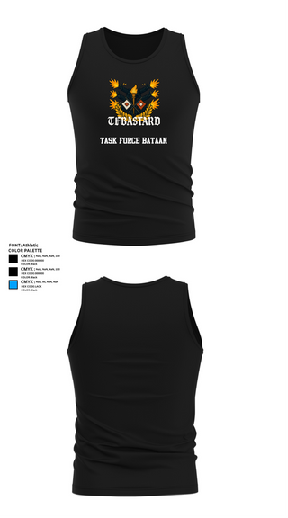 Tank Top, Task Force Bataan, , Teamtime, Team time, sublimation, custom sports apparel, team uniforms, spirit wear, spiritwear, sports uniforms, custom shirts, team store, custom team store, fundraiser sports, apparel fundraiser