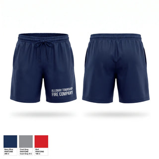 Athletic Shorts With Pockets, Alloway Township Fire Company, Fire Department, Teamtime, Team time, sublimation, custom sports apparel, team uniforms, spirit wear, spiritwear, sports uniforms, custom shirts, team store, custom team store, fundraiser sports, apparel fundraiser