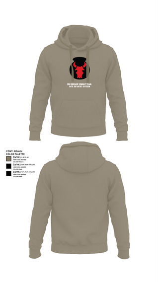 Hoodie, 2nd Brigade Combat Team, 34th Infantry Division, , Teamtime, Team time, sublimation, custom sports apparel, team uniforms, spirit wear, spiritwear, sports uniforms, custom shirts, team store, custom team store, fundraiser sports, apparel fundraiser