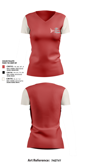 Womens Short Sleeve Vneck Shirt, Vault Dance Company, Cheer, Teamtime, Team time, sublimation, custom sports apparel, team uniforms, spirit wear, spiritwear, sports uniforms, custom shirts, team store, custom team store, fundraiser sports, apparel fundraiser