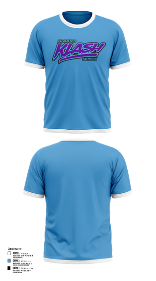 Short Sleeve Performance Shirt, Kalamazoo Klash, Softball, Teamtime, Team time, sublimation, custom sports apparel, team uniforms, spirit wear, spiritwear, sports uniforms, custom shirts, team store, custom team store, fundraiser sports, apparel fundraiser