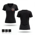 Osage County Fire District #4 10275294 Women's Short Sleeve V-neck Shirt - 1