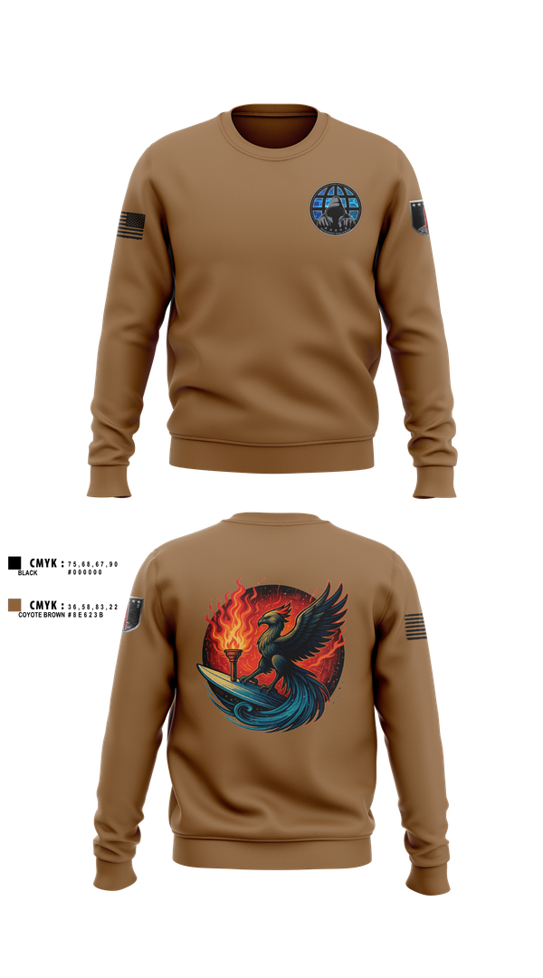 Crew Neck Sweatshirt, Phoenix Company, , Teamtime, Team time, sublimation, custom sports apparel, team uniforms, spirit wear, spiritwear, sports uniforms, custom shirts, team store, custom team store, fundraiser sports, apparel fundraiser