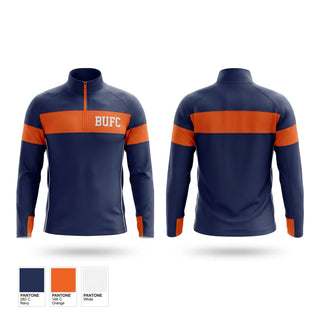 Quarter Zip Jacket, BUFC, Men's Soccer, Teamtime, Team time, sublimation, custom sports apparel, team uniforms, spirit wear, spiritwear, sports uniforms, custom shirts, team store, custom team store, fundraiser sports, apparel fundraiser