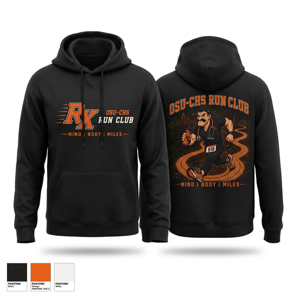 Hoodie, OSU-CHS Run Club, Track & Field, Teamtime, Team time, sublimation, custom sports apparel, team uniforms, spirit wear, spiritwear, sports uniforms, custom shirts, team store, custom team store, fundraiser sports, apparel fundraiser