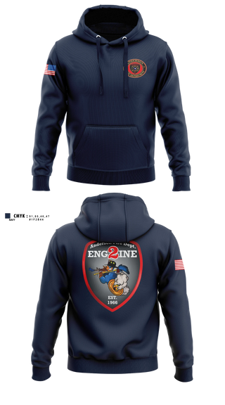 Hoodie, Anderson City Fire, Fire Department, Teamtime, Team time, sublimation, custom sports apparel, team uniforms, spirit wear, spiritwear, sports uniforms, custom shirts, team store, custom team store, fundraiser sports, apparel fundraiser