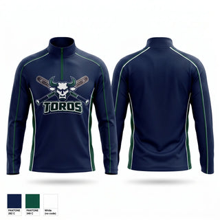 Quarter Zip Jacket, Morgan hill Toros 10u, Baseball, Teamtime, Team time, sublimation, custom sports apparel, team uniforms, spirit wear, spiritwear, sports uniforms, custom shirts, team store, custom team store, fundraiser sports, apparel fundraiser