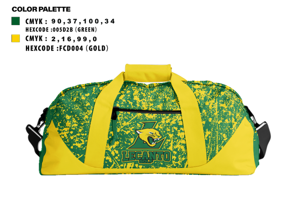 Duffle Bag, Lecanto High School Golf, Golf, Teamtime, Team time, sublimation, custom sports apparel, team uniforms, spirit wear, spiritwear, sports uniforms, custom shirts, team store, custom team store, fundraiser sports, apparel fundraiser
